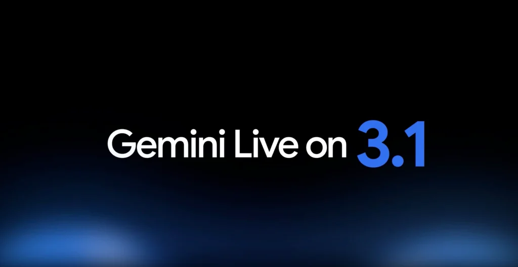 Google lança Gemini 3.1 Flash Live com voz em tempo real
