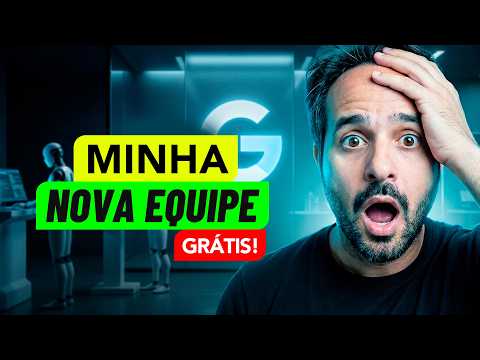 Transformei o GEMINI em 3 Funcionários (De Graça) 👥