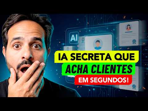 Como encontrar CLIENTES QUALIFICADOS com IA (QUEM DECIDE) 🎯