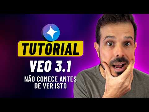 Como usar o novo VEO 3.1 do Google – Teste SEM PAGAR NADA