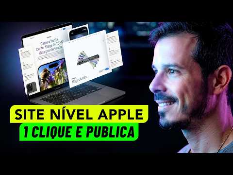 Essa IA Cria Sites NÍVEL APPLE em 10 Minutos – ISSO É INSANO!