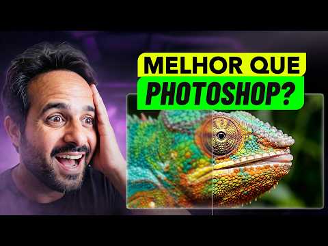 MELHOR que Photoshop? Essa IA Aumenta a Qualidade de Qualquer Imagem 🤯