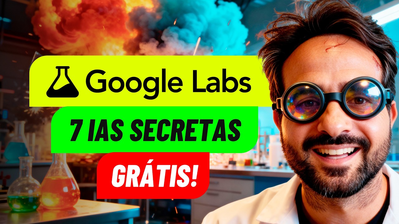 7 IAs INSANAS do Google (Que Você NÃO CONHECIA)!