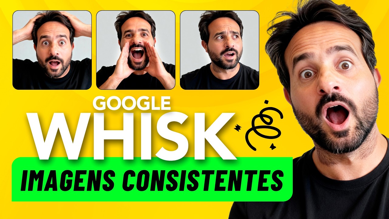 Como Criar Imagens e VÍDEOS com CONSISTÊNCIA e REALISMO ABSURDOS! 🔥 (Google WHISK Tutorial Completo)