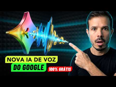 Nova IA do Google Gera VOZES PERFEITAS (100% Grátis) – Gemini 3.1 Flash TTS