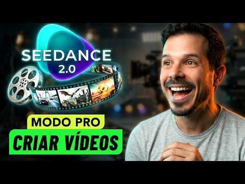 Crie Vídeos CINEMATOGRÁFICOS em Segundos Seedance 2.0 + Pollo AI