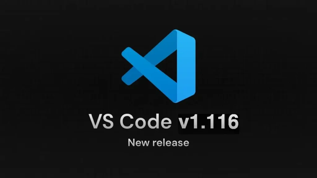 Atualização Visual Studio Code 1.116