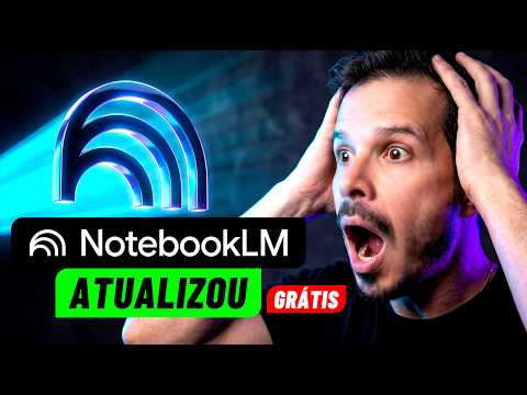 Google Liberou ATUALIZAÇÕES PRO do NotebookLM de GRAÇA (Veja Como Usar!)