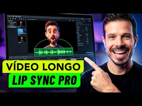 A Ferramenta Definitiva: Como Criar Vídeo Longo com IA – Lip Sync Perfeito