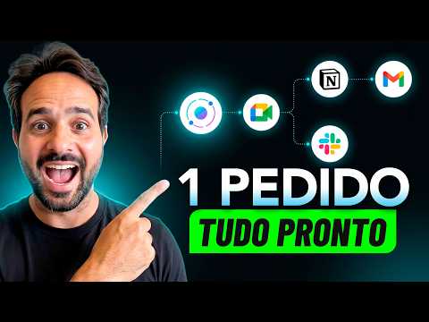 Fiz 1 pedido pra essa IA. 4 minutos depois, ela fez tudo sozinha