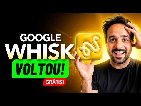 😱 O Google Whisk VOLTOU ainda mais poderoso e cria campanhas inteiras sozinho