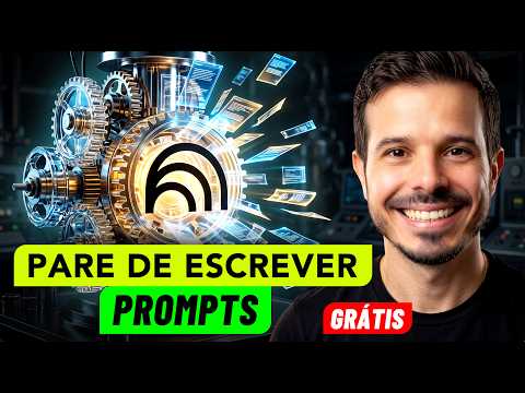 Transforme o NotebookLM em uma FÁBRICA DE PROMPTS 100% GRÁTIS