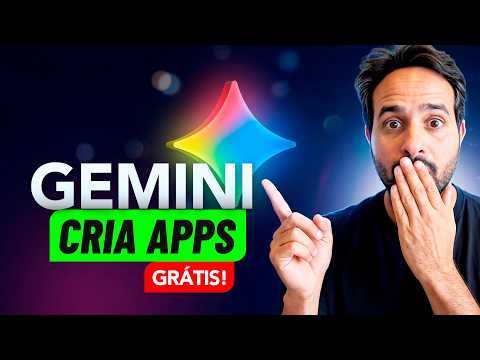 O Gemini Agora Cria APLICATIVOS Sozinho e de Graça