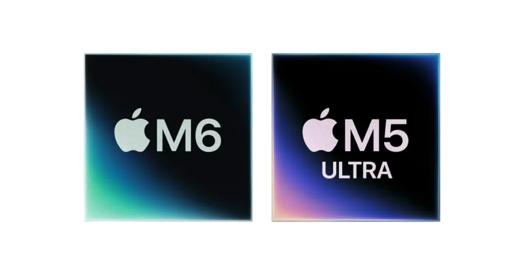apple m6 m5 - imagem oficial