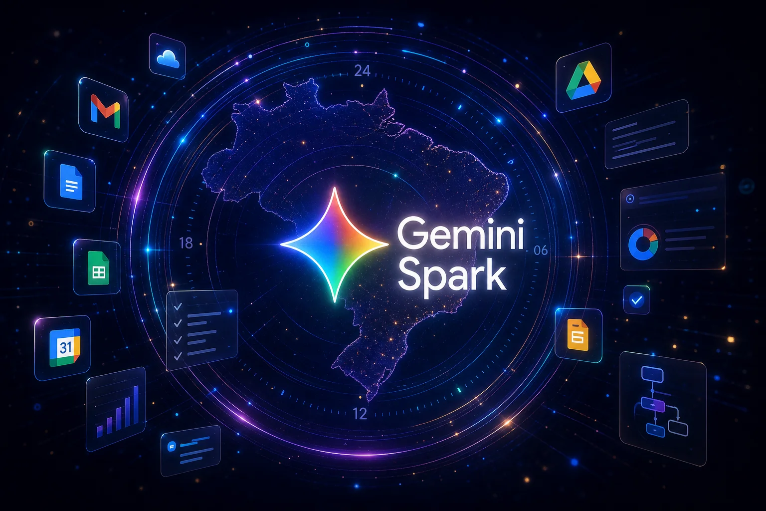 gemini spark brasil - imagem gerada por IA