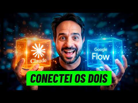 Juntei Claude + Google Flow e Criei uma Campanha Inteira de Graça