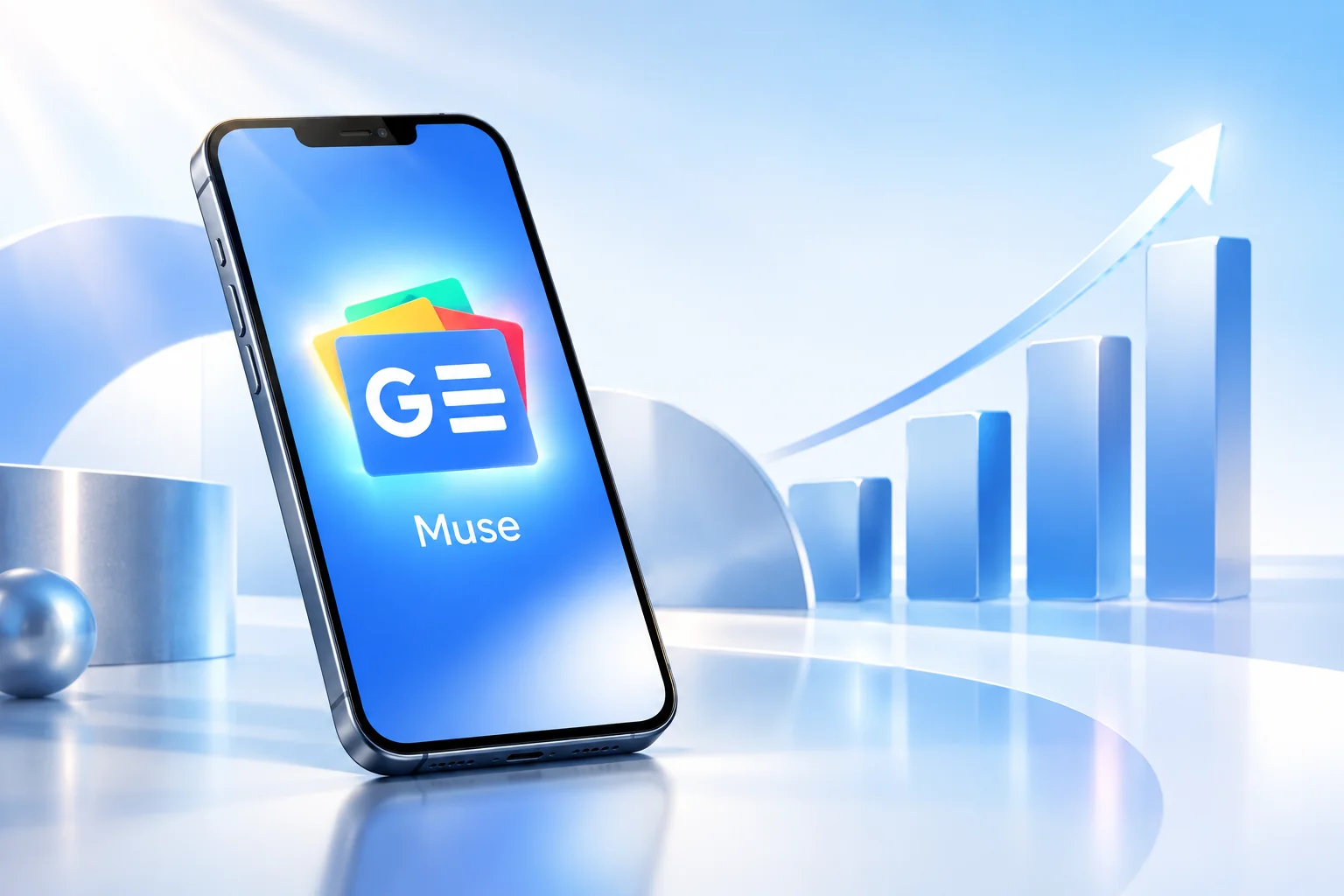 muse app store - imagem gerada por IA