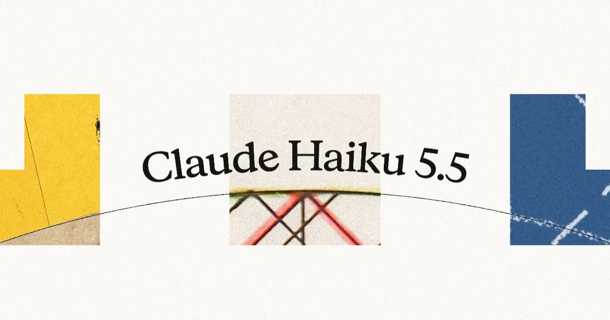 Claude Haiku 5.5 - imagem oficial